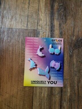 Uniquely You CROCS Mermaid & Sea Jibbitz Charm Pack -
